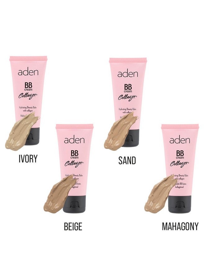 Aden Bb Cream With Spf 1530Mlcollagen Anti Acne & Anti Blemishmoisturizes The Skin Provides Light Coverage And Lasts All Daymade In Europe (04 Mahagony) - Image 3