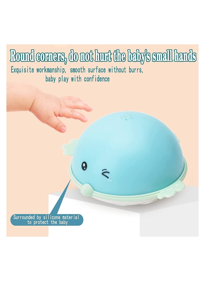 Excefore - Baby Bath Toy Colorful LED Light with Music Bath Toy Induction Spray Water Toy Sprinkler Bathtub Toys for Toddlers Infant Kids Fun Bath Time Tub Toy Babies Fall in Love with Bath - Image 1