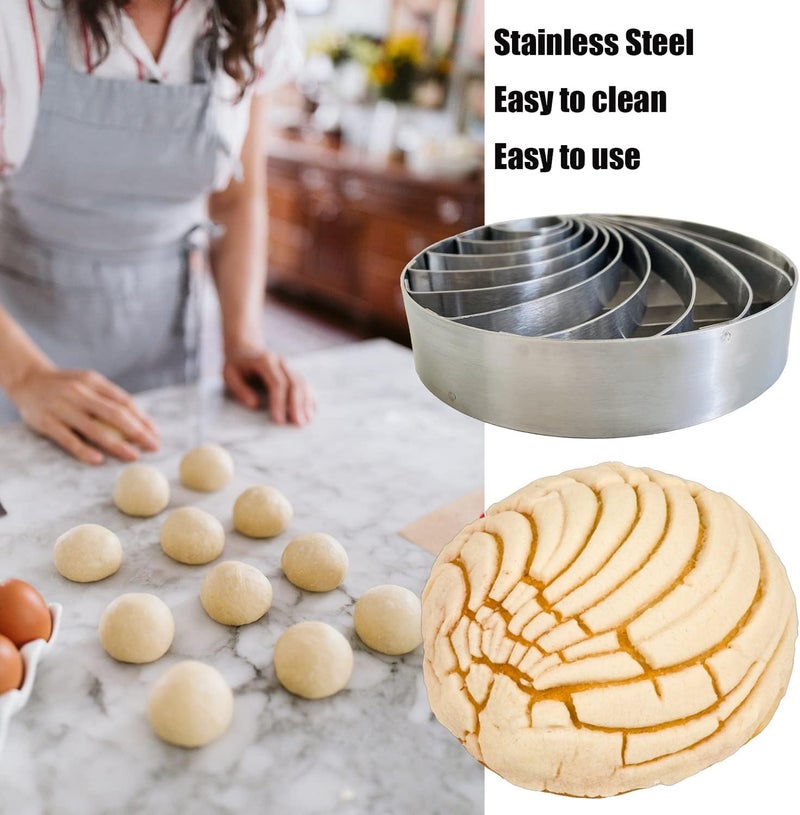 4.1 Inch Stainless Steel Mexican Cookie Double Side Press Die Cutting Die Silver - Image 4