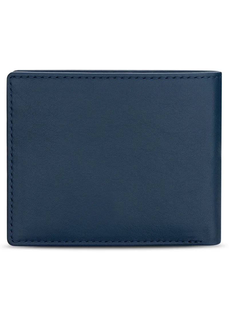 دوكاتي كورس Lucca Navy Genuine Leather Wallet For Men