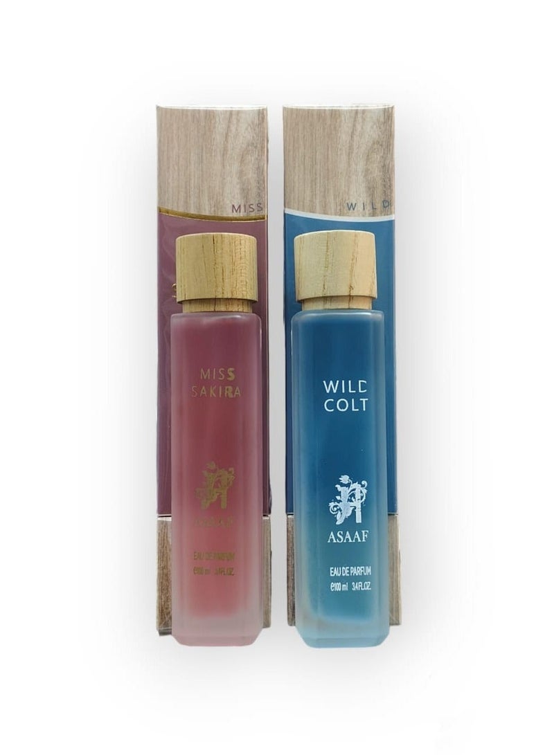 ASAAF Miss Sakura Assaf perfume 100 ml, and Assaf Ould Colt perfume 100 ml - Image 2