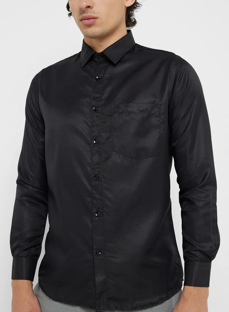 Robert Wood Formal Long Sleeve Shirt