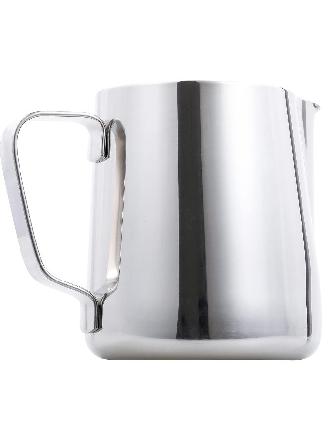 Apexstone Apexstone Espresso Steaming Pitcher 12 oz, Espresso Milk Frothing Pitcher 12 oz, Coffee Milk Frothing Cup, Coffee Steaming Pitcher 12 oz/350 ml  - Image 5