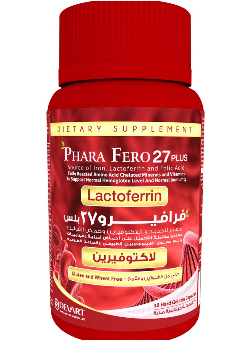DEVARTLab - Phara Fero 27 Plus Capsules 30’s - Image 1