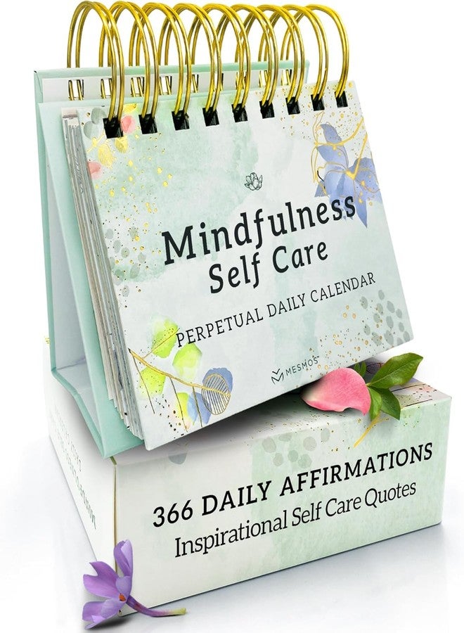 MESMOS Inspirational Gifts for Women, Administrative Professional Day Gifts, Teacher Appreciation Gifts for Women, Perpetual Calendar with 366 Daily Affirmations, Mindfulness Self Care Gifts - Image 1