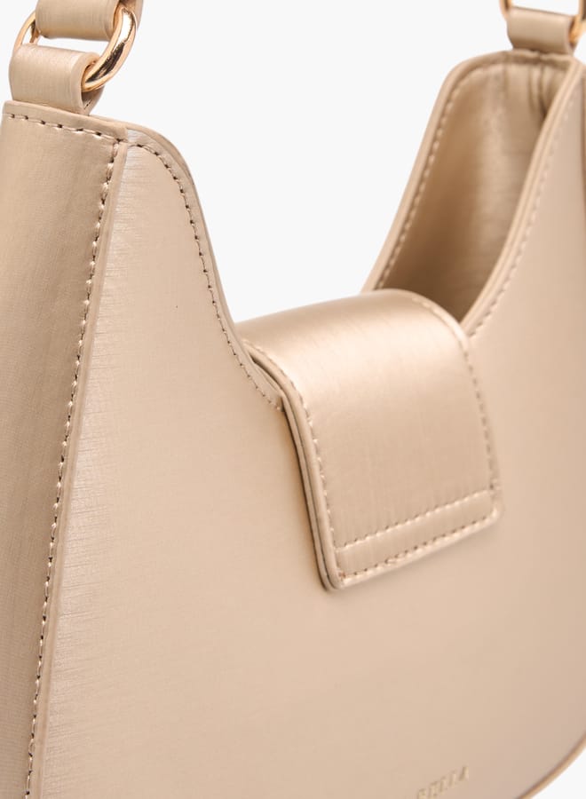 Flora Bella Womens Embellished Shoulder Bag With Magnetic Button Closure - Image 5
