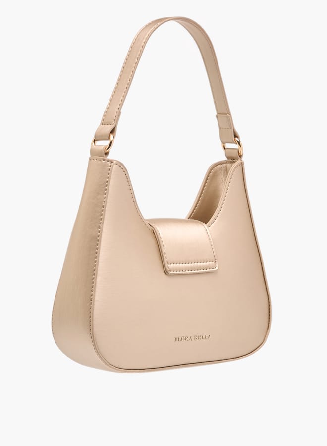 Flora Bella Womens Embellished Shoulder Bag With Magnetic Button Closure - Image 3