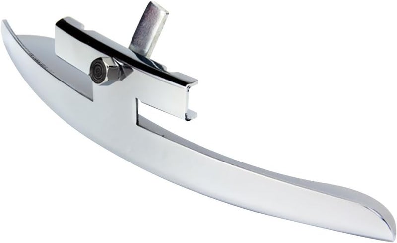 klarako Single Leg Banjo Armrest Repair/Substitute Silver Tone - Image 1