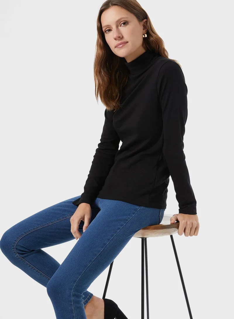 DOROTHY PERKINS Roll Neck Sweatshirt