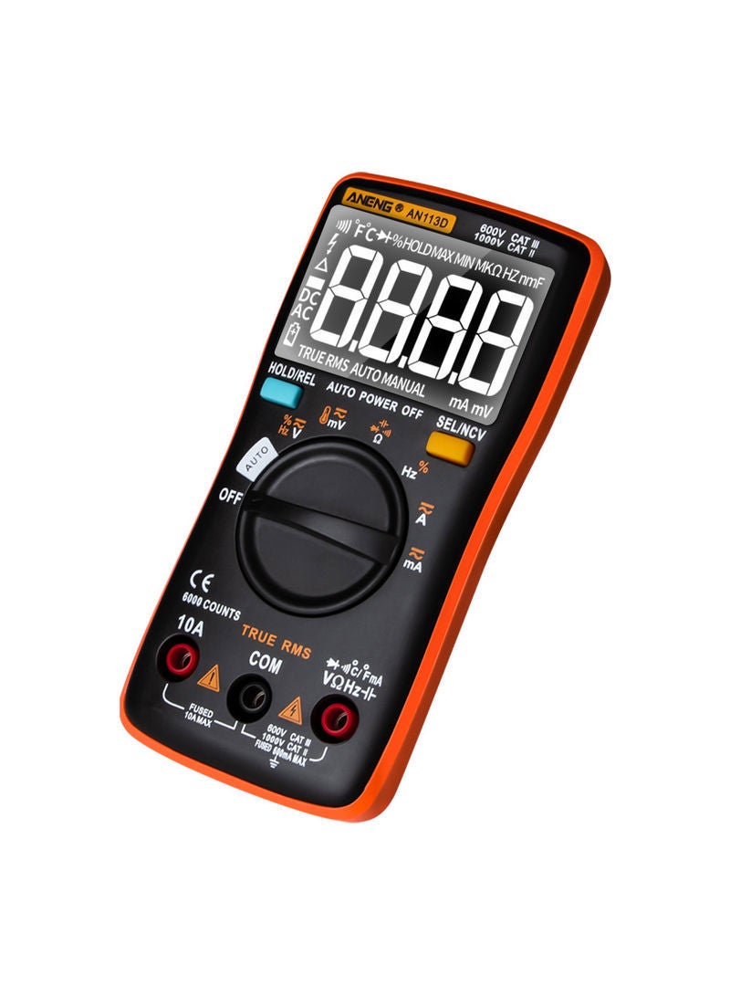 NIBEMINENT LED's UV Dry Temperature Sterilizer Volt Meter Orange 13.50x4.00x7.00cm - Image 5