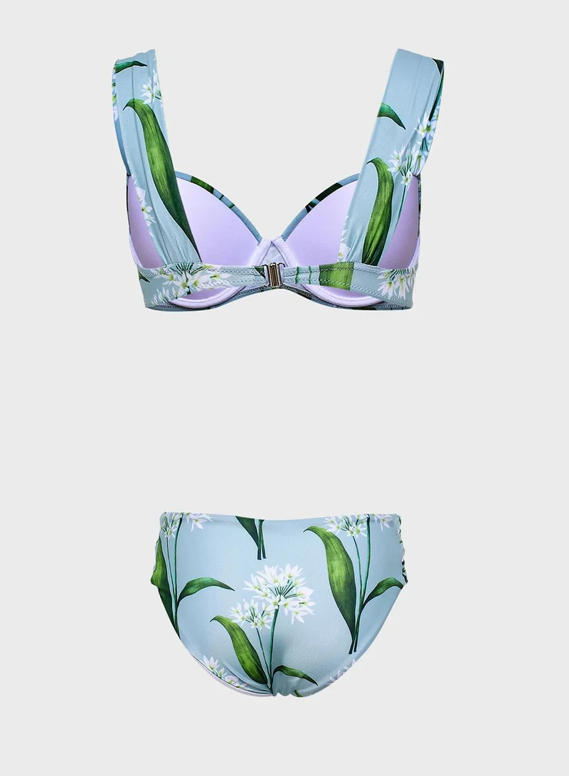 ايلا Printed Bikini Set