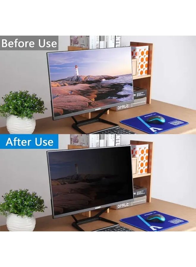 28 Inch Privacy Screen Protector Anti Glare Blue Light Blocking Removable Anti Spy Filter - Image 4