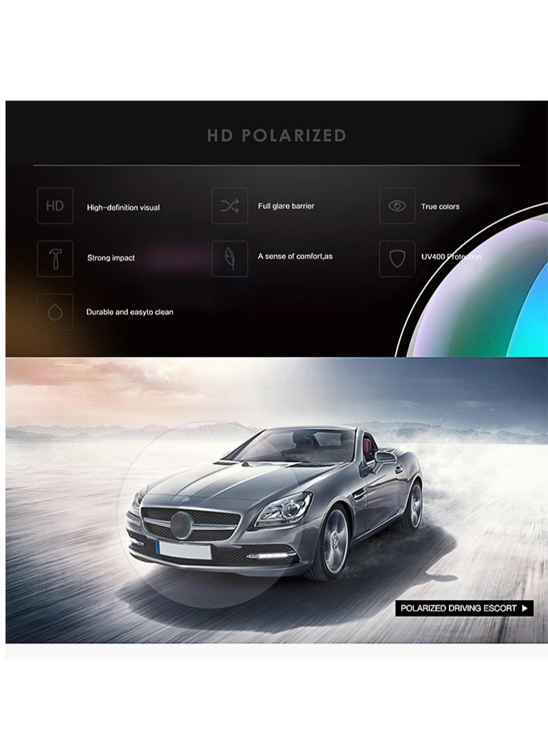 عام نظارات شمسية رياضية مستقطبة للرجال والنساء نظارات بيسبول لركوب الدراجات والجري حماية من الأشعة فوق البنفسجية UV400 - Image 5