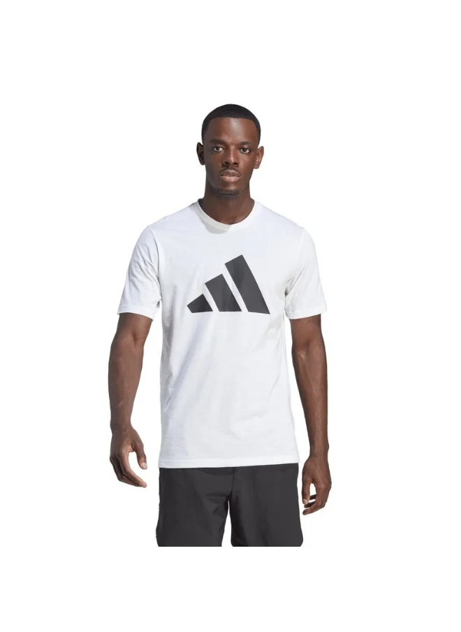 اديداس adidas TR-ES FR LOGO T White Training T-SHIRTS for Men - XS