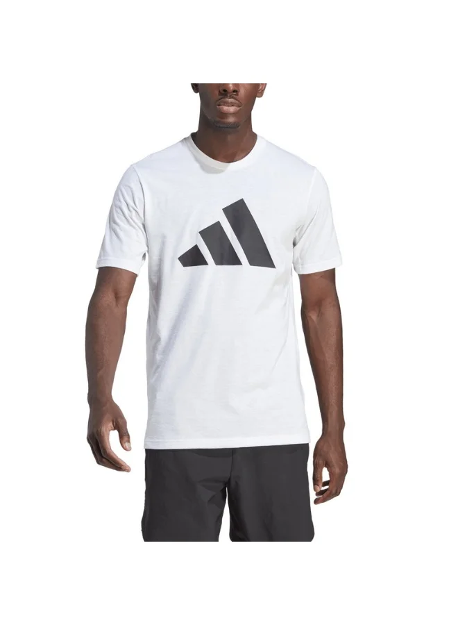 adidas تيشيرت تدريب بشعار Tr-Es Fr للرجال - أبيض - مقاس XS