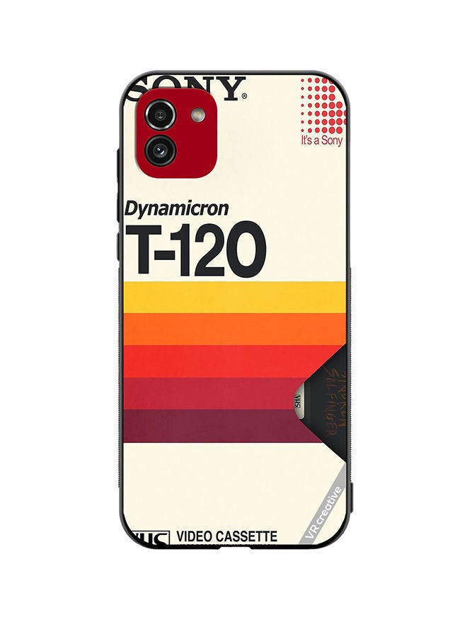 VR CREATIVE Protective Case Cover For Samsung Galaxy A03 Dymricon T120 Design Multicolour - Image 1