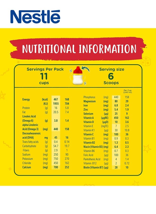 Nestle - Nido 1+ Powdered Milk for Kids, 400g - Image 1
