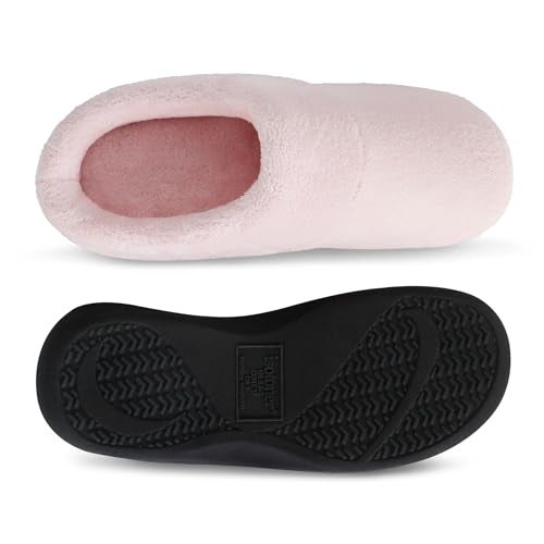 isotoner Women's Terry Clog Slippers: Non-Slip, Indoor/Outdoor, Non-Slip, Memory Foam, Machine Wash - Image 3