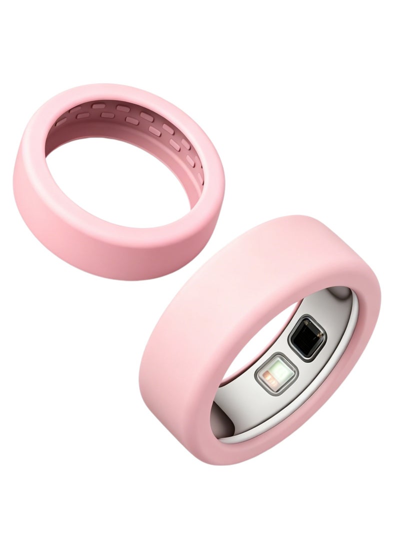 Silicone Case for Oura Ring 5, 1-Pack Smart Ring Protectors, Soft Anti-Scratch Protective Sleeves, Lightweight u0026 Comfortable Ring Guards - Image 1