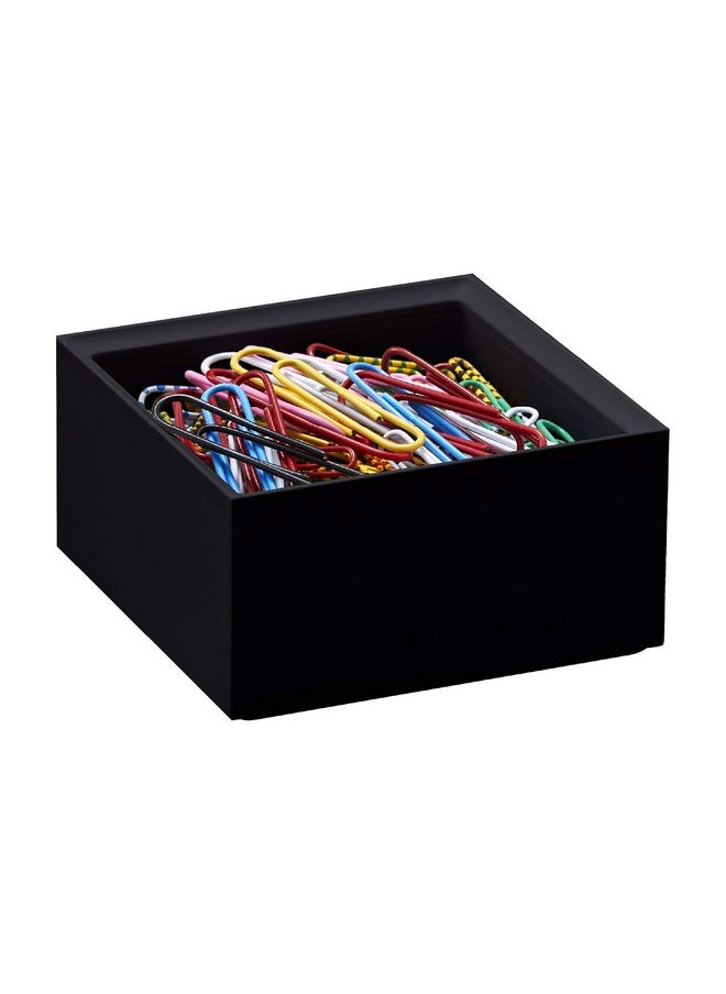 Bostitch Office Konnect Desk Organizer Accessory Tray Stacks For Desktop Storage Black  - Image 1