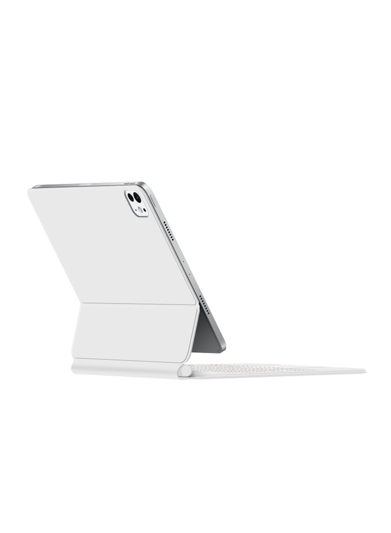 For iPad 10th generation 10.9-inch Magnetic Keyboard Case Multi-touch Trackpad Keyboard Case Wireless Backlit Keyboard Easy-to-adjust floating stand - Image 3