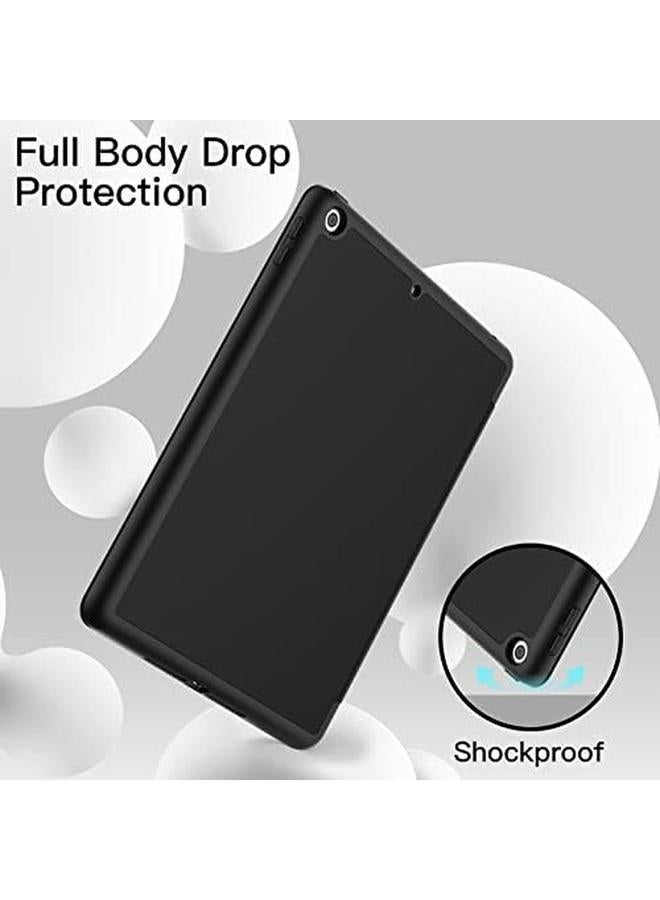 Jetech Case For Ipad 9.7 Inch 6Th 5Th Generation 2018 2017 With Pencil Holder Slim Tablet Cover With Soft Tpu Back Auto Wake Sleep Black - Image 2