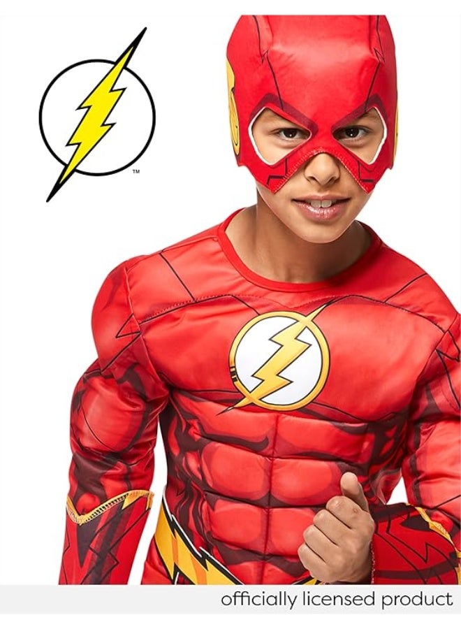 Rubies DC Comics Superheroes: The Flash Costume for Kids by Rubies, Boy's Large - Image 4