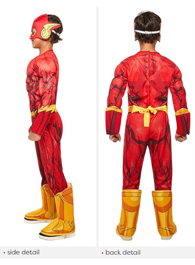 Rubies DC Comics Superheroes: The Flash Costume for Kids by Rubies, Boy's Large - Image 5