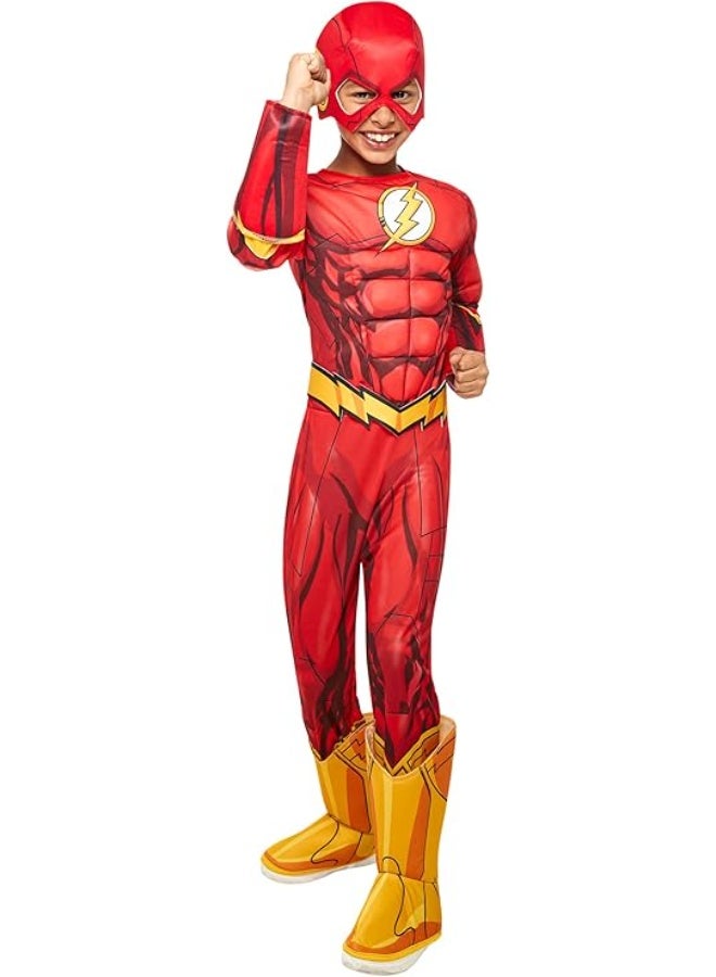 Rubies DC Comics Superheroes: The Flash Costume for Kids by Rubies, Boy's Large - Image 1