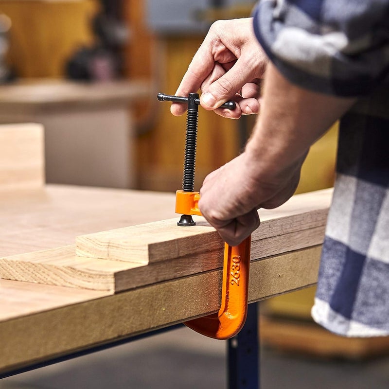 Pony Jorgensen 2630 3-Inch C-Clamp, Orange - Image 4