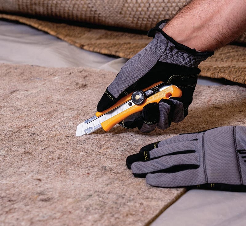 OLFA 18mm Heavy-Duty Utility Knife (L-1) - Multi-Purpose Custom Cutting Depth Utility Knife w/Ergonomic Grip Handle & Snap-Off Blade, Replacement Blades: Any OLFA 18mm Blade - Image 4