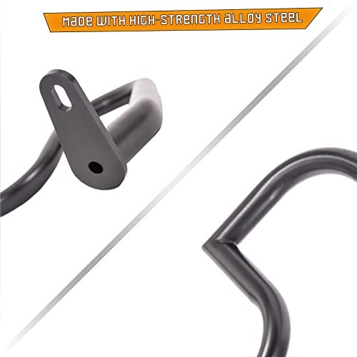 Kinglemc Crash Bar Engine Guard Highway Freeway Bar for Suzuki VL800 Intruder Volusia 800 C50 M50 Boulevard 2005-2022 (Black) - Image 4