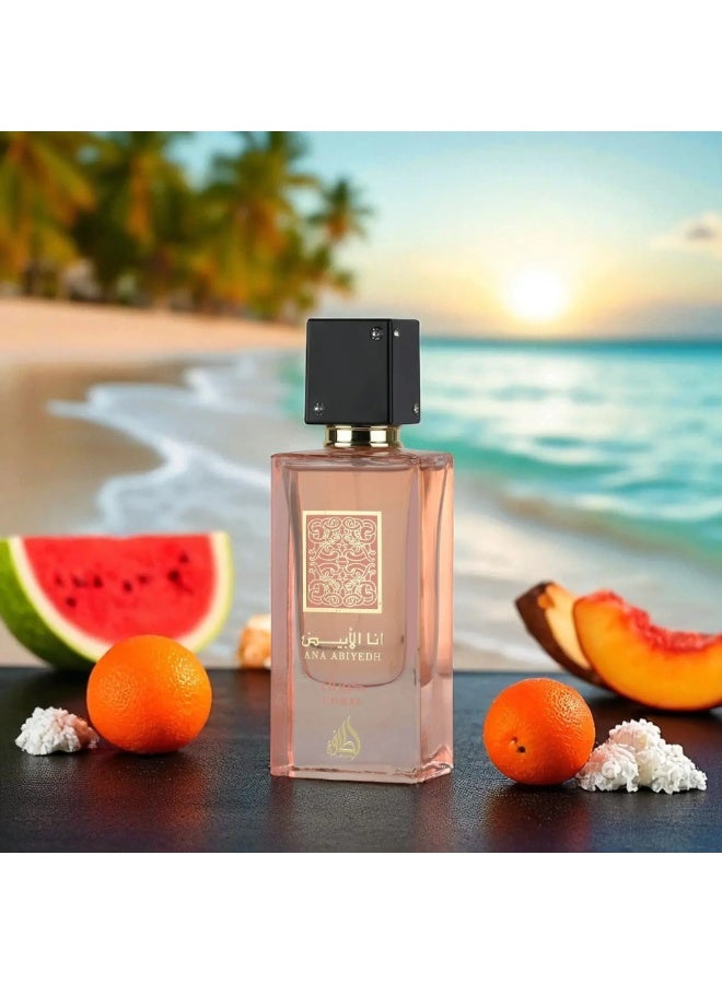 لطافة عطر انا ابيض كورال او دي برفيوم من لطافة للجنسين - 60 مل ‏ - Image 3