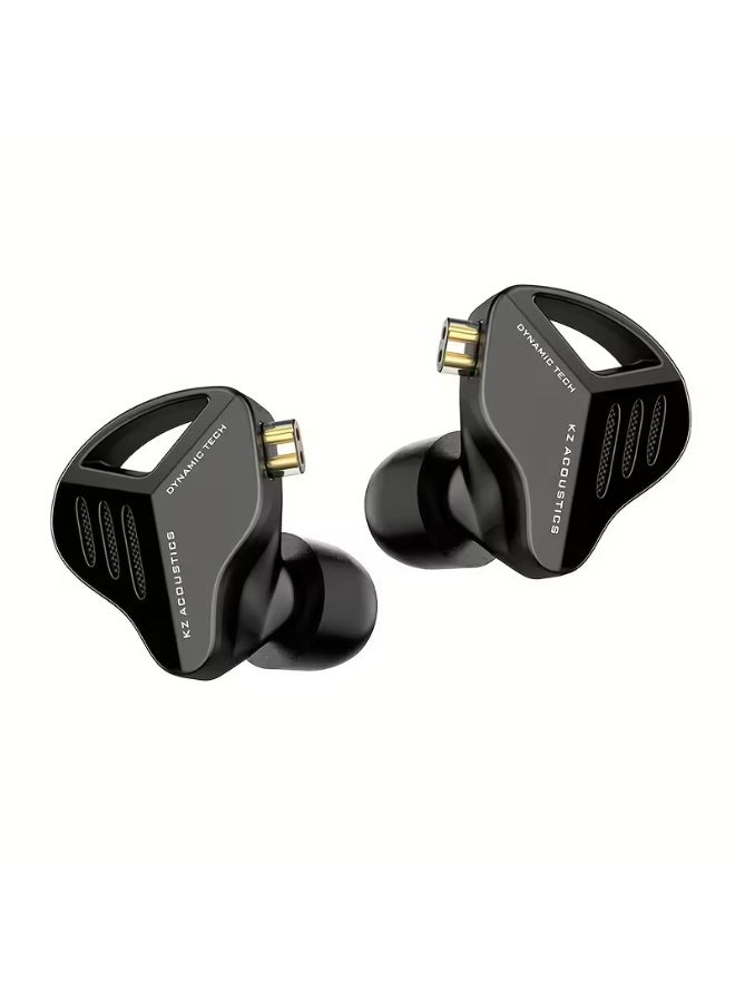 KZ ZVX In-ear Monitoring Earphones With 10mm Dual-chamber Linear Dynamic Drivers, Professional Noise-isolating Earphones, Golden Housing, 2-pin Detachable Cable, Suitable For Audiophiles And Musicians - Image 1