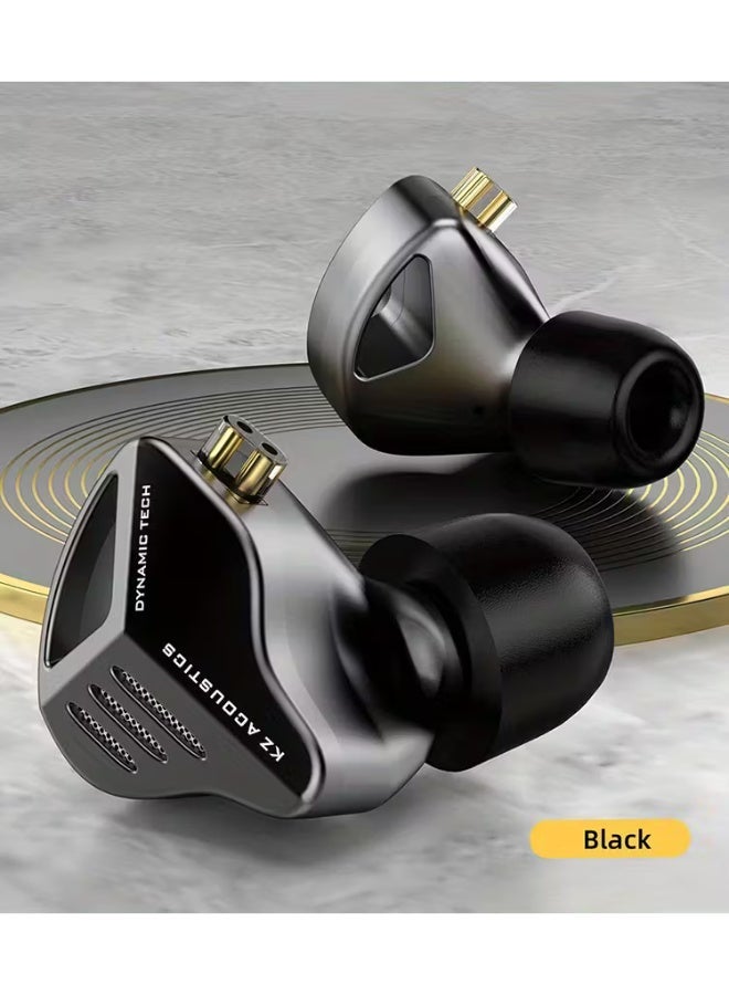 KZ ZVX In-ear Monitoring Earphones With 10mm Dual-chamber Linear Dynamic Drivers, Professional Noise-isolating Earphones, Golden Housing, 2-pin Detachable Cable, Suitable For Audiophiles And Musicians - Image 2