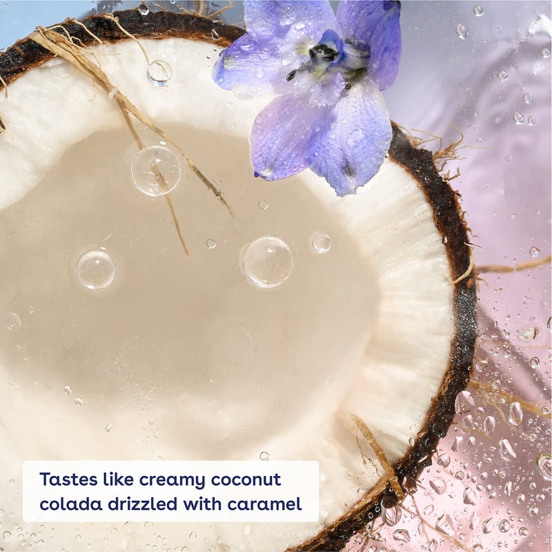 eos Sunset Sips Lip Butter Tube- Island Coconut, 24-Hour Moisture, Overnight Lip Mask, Lip Care Products, 0.35 fl oz - Image 2