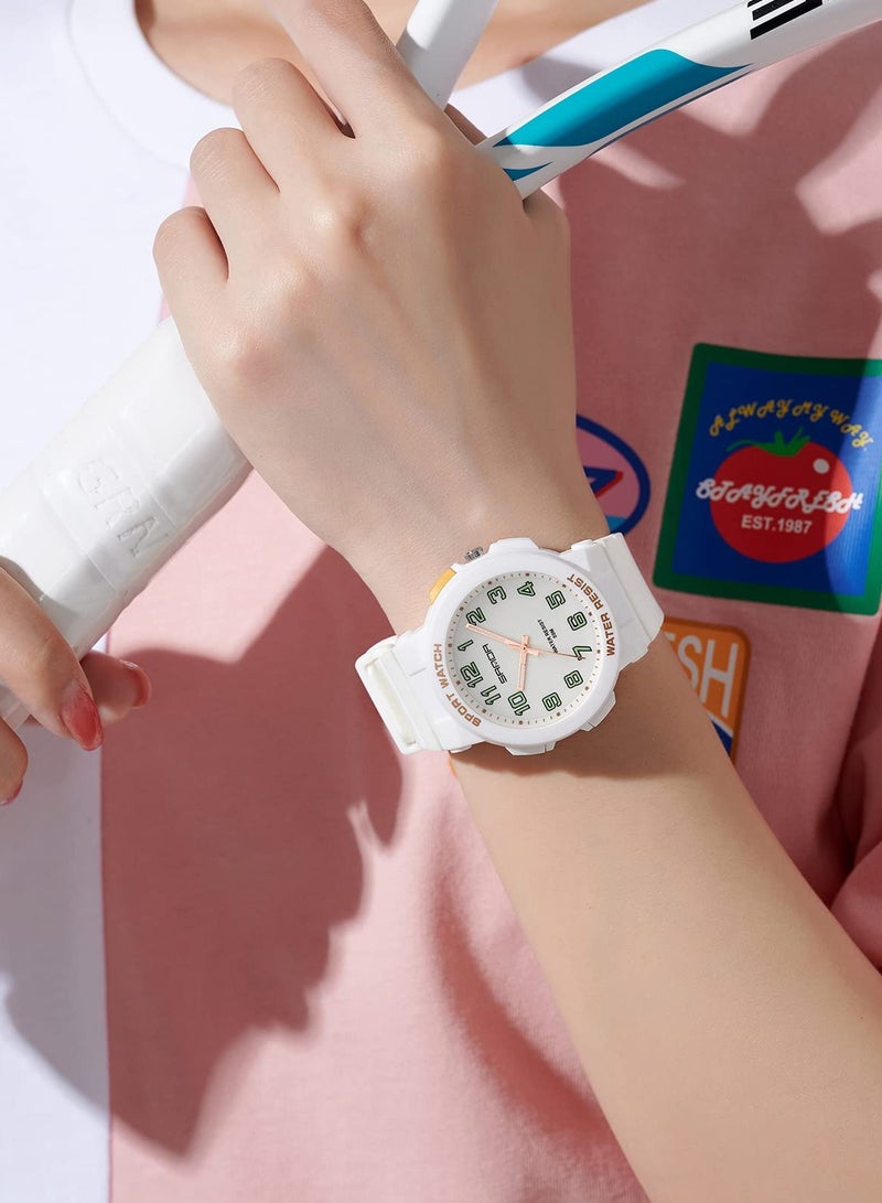 Captaintech Trendy Waterproof LED Nurse Watch for Women Comfortable and Stylish Perfect for Work and Daily Use - Image 3