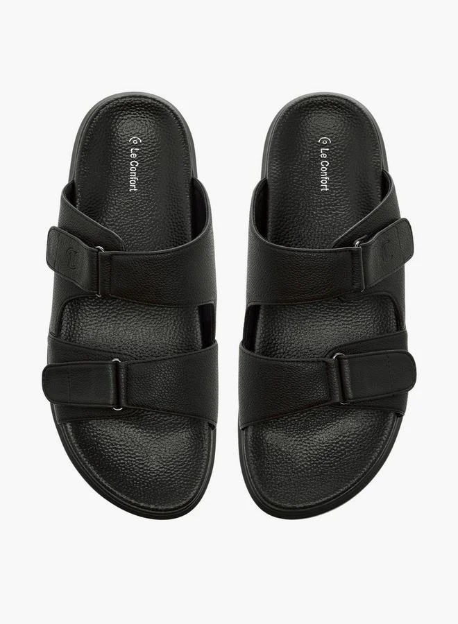 Le Confort BLACK Men Slip-On Comfort Sandals for Men | Best Price UAE