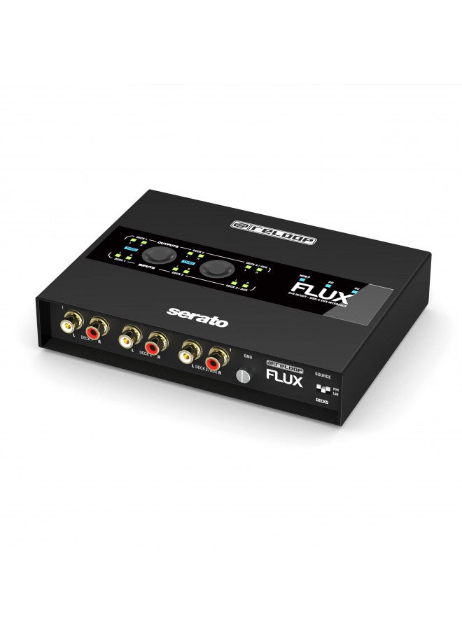 Reloop واجهة Reloop FLUX 6x6 IN/OUT USB-C DVS لبرنامج Serato DJ Pro - Image 1
