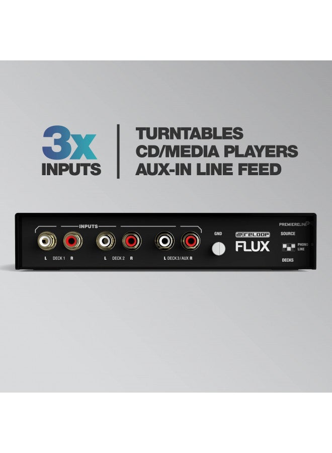 Reloop واجهة Reloop FLUX 6x6 IN/OUT USB-C DVS لبرنامج Serato DJ Pro - Image 3