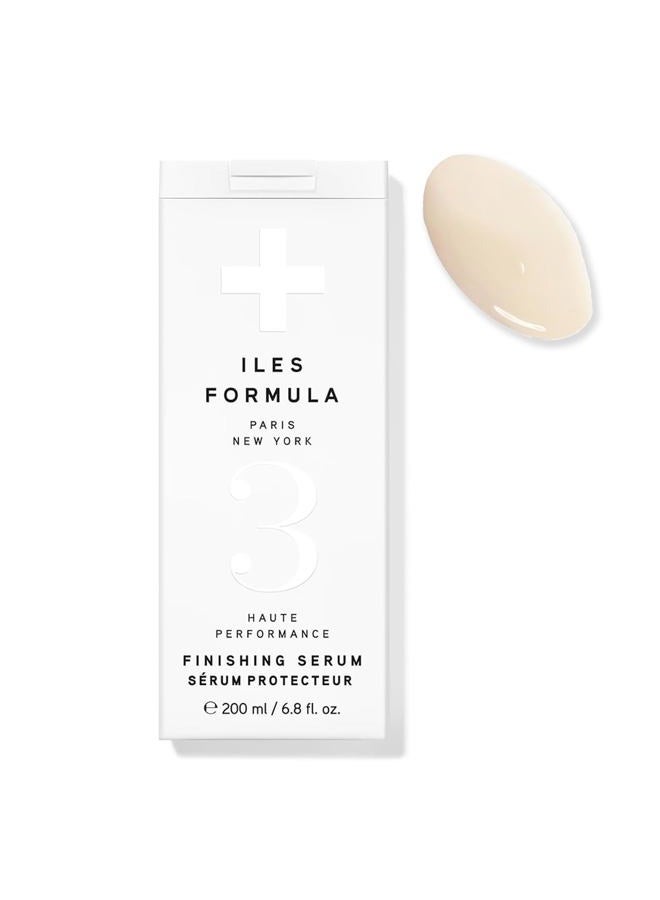 ILES FORMULA PARIS NEW YORK ILES FORMULA Haute Performance Finishing Serum – Style & Smooth Without Weighting Hair Down, Protects Hair from Heat, Humidity, UV Rays + Color Fade - 6.8 Fl Oz (200 ML)  - Image 1