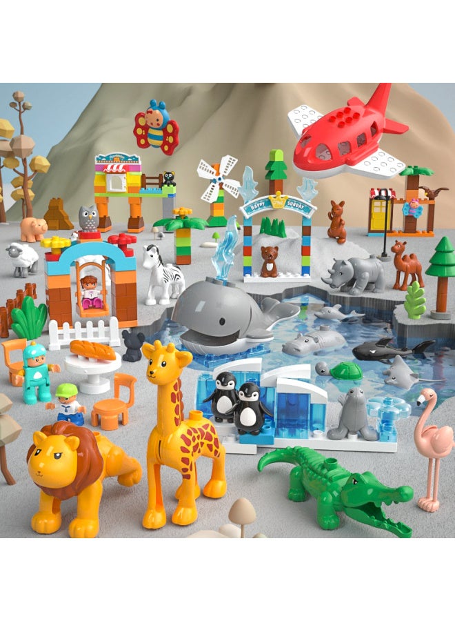Feelo Compatible Large Lego-style Building Blocks Toy For Boys And Girls, Birthday Gift Animal 1673-a - Image 1