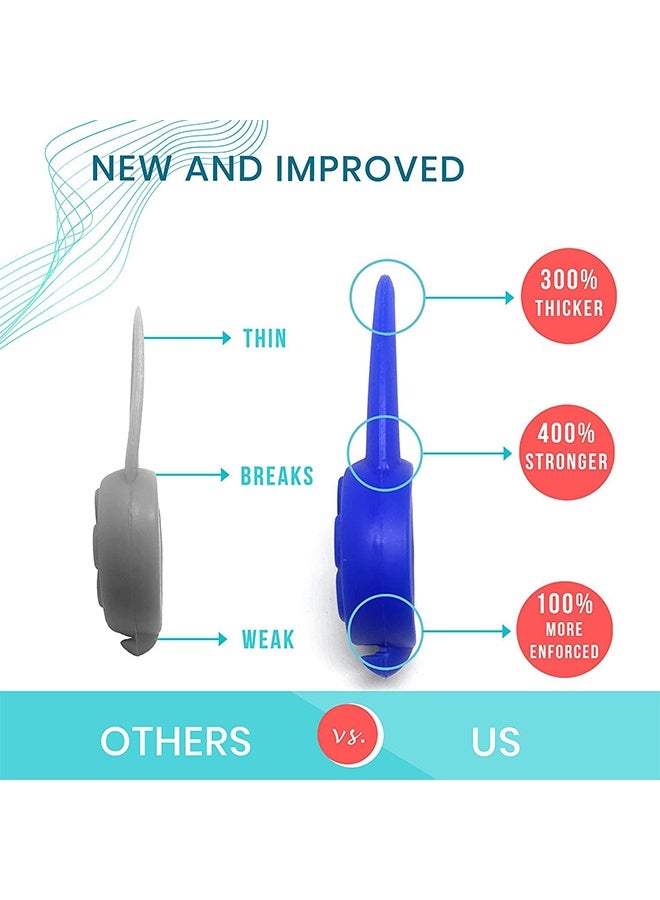 Dog Collar Light, Waterproof Silicone LED Dog Collar Safety Night Running Light for Dogs and Cats - (3 Pieces) - Image 3