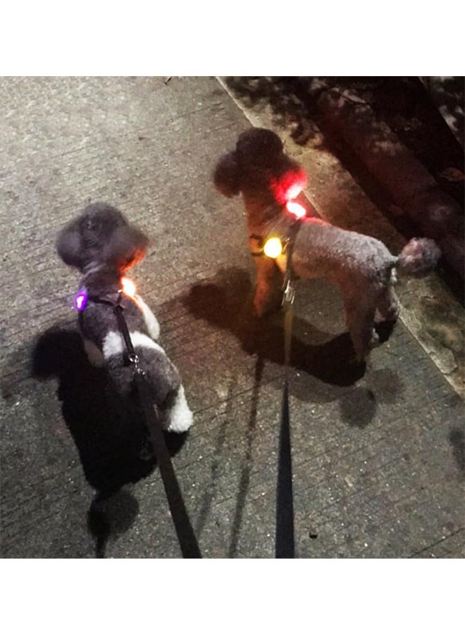 Dog Collar Light, Waterproof Silicone LED Dog Collar Safety Night Running Light for Dogs and Cats - (3 Pieces) - Image 5
