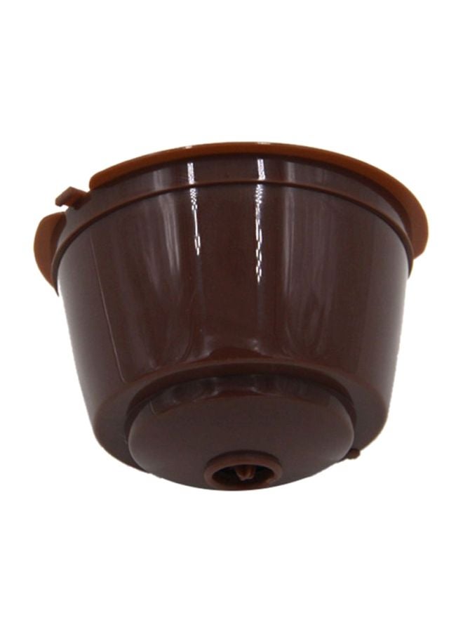 Sharpdo Reusable Coffee Capsules Pod For Nescafe Dolce Gusto Brown 5.2x3.5x1cm - Image 5