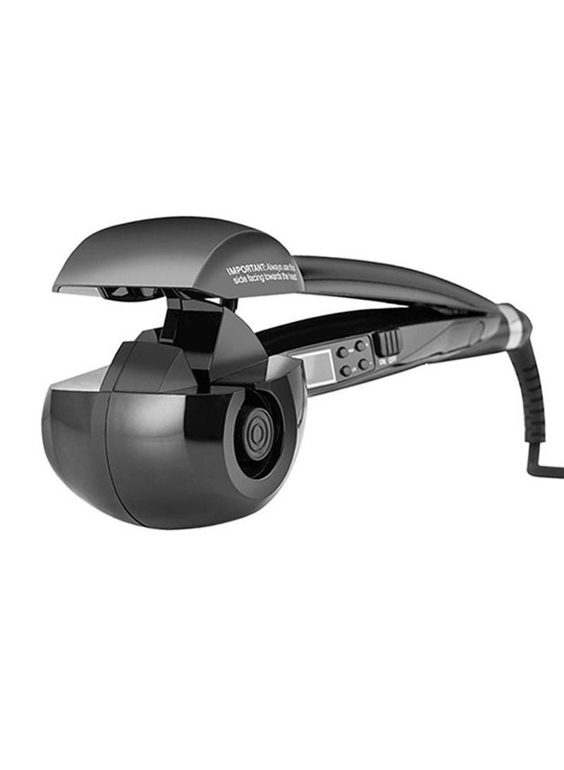 NIBEMINENT LCD Automatic Iron Hair Curling Black - Image 1