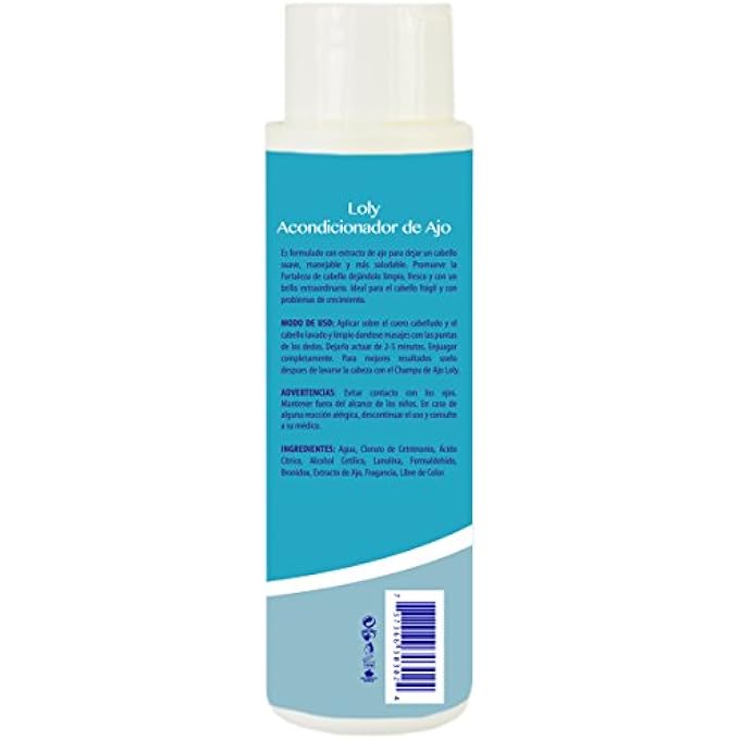 LOLY GARLIC CONDITIONER HEALTHY GROWTH CABELLO NUTRIDO Y FUERTE 16 OZ - Image 2