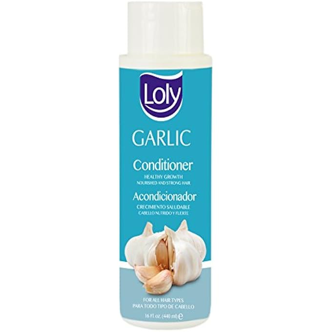 LOLY GARLIC CONDITIONER HEALTHY GROWTH CABELLO NUTRIDO Y FUERTE 16 OZ - Image 1