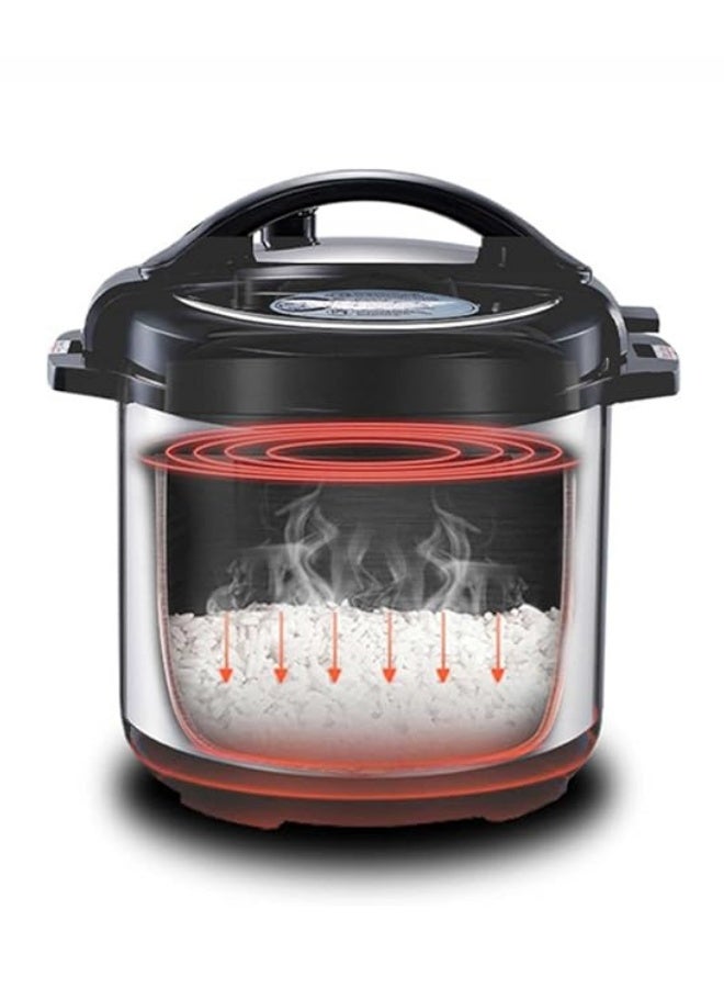 Digital Smart Pressure Cooker, 6L, Multi-Function Electric Rice Cooker, Non-Stick, Stainless Steel - Image 3