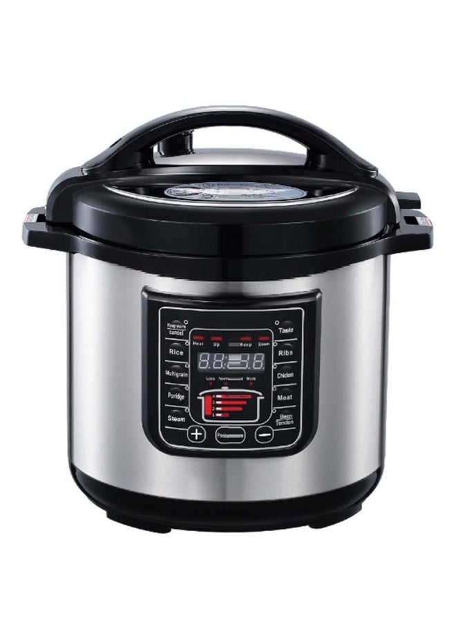 Digital Smart Pressure Cooker, 6L, Multi-Function Electric Rice Cooker, Non-Stick, Stainless Steel - Image 1